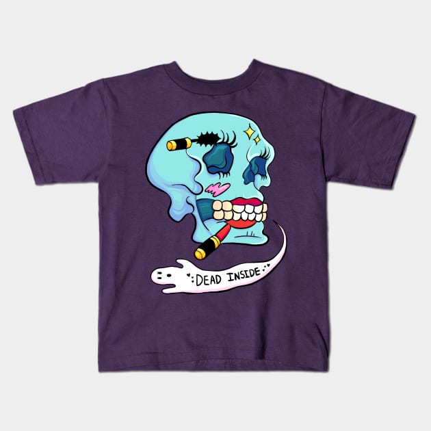 Dead Inside Kids T-Shirt by steffiemolla